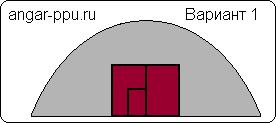 Распашные ворота с калиткой внутри ворот